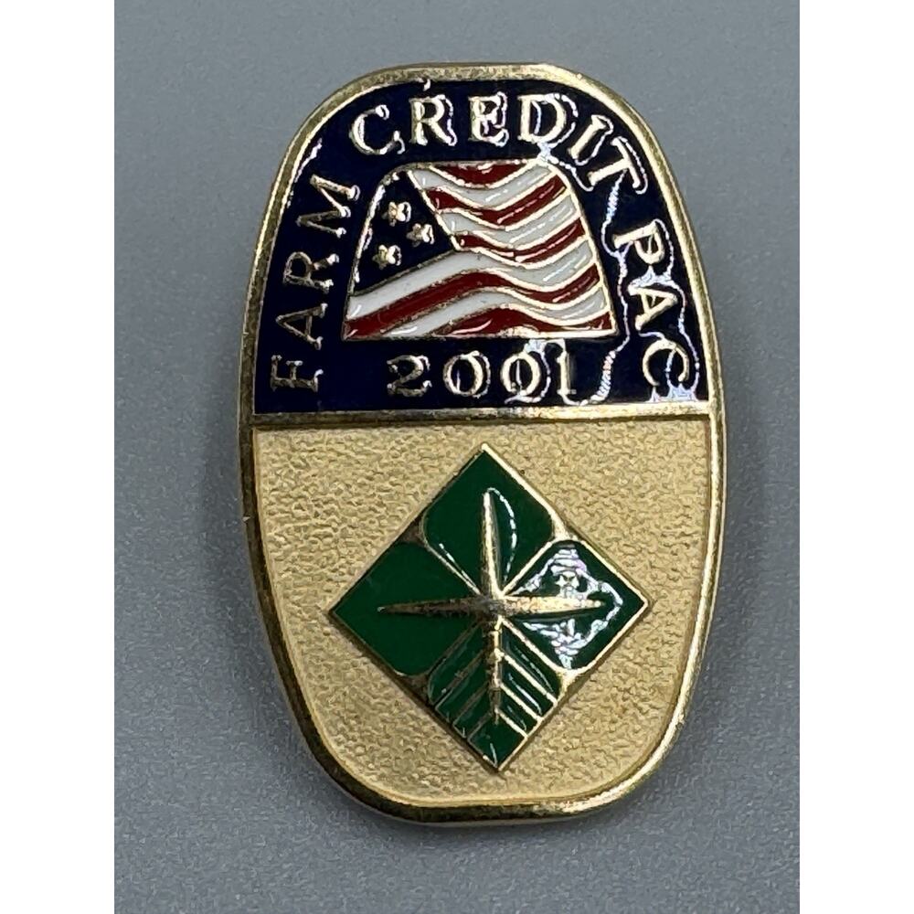 Vintage 2001 Farm Credit‎ PAC Lapel Pin